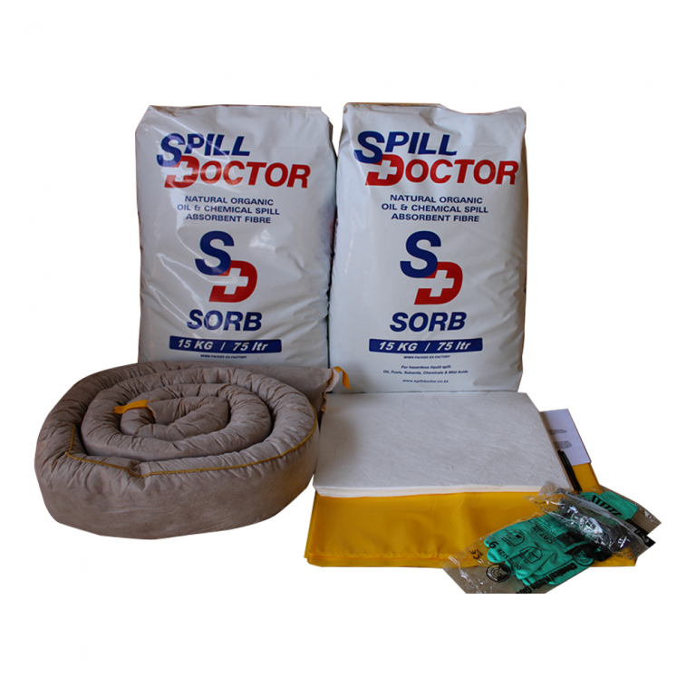 Kit de Reposição de Derramamento de Óleo de 240L