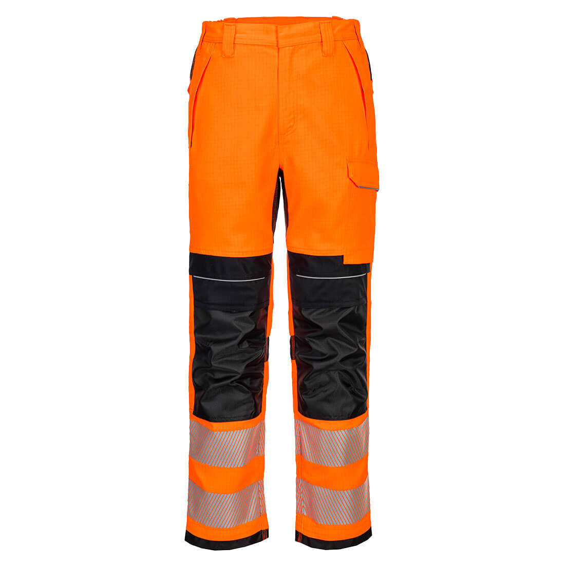FR722 – Calças de Inverno de Alta Visibilidade PW3 FR Modaflame Laranja/Preto