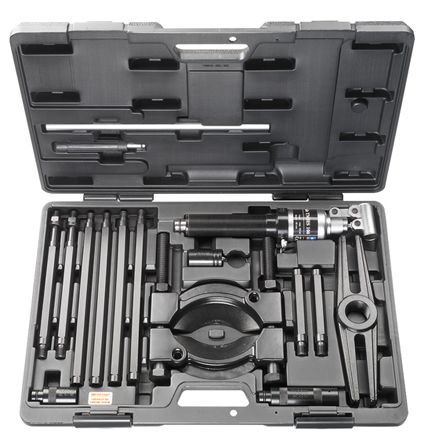 Extrator de Rolamento Manual SKF, 35 → Capacidade de 150 mm, Força de 10,2 t, 14 Peças