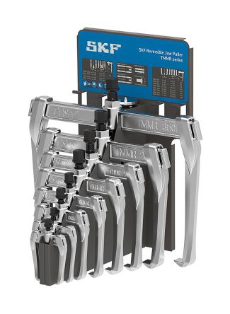 Extrator de rolamento manual SKF, capacidade de 23 → 350 mm, 10 peças