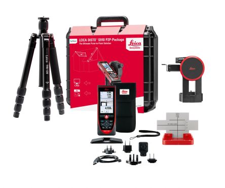 Medidor de laser Leica S910, alcance de 0,05 → 300 m, precisão de ±1 mm