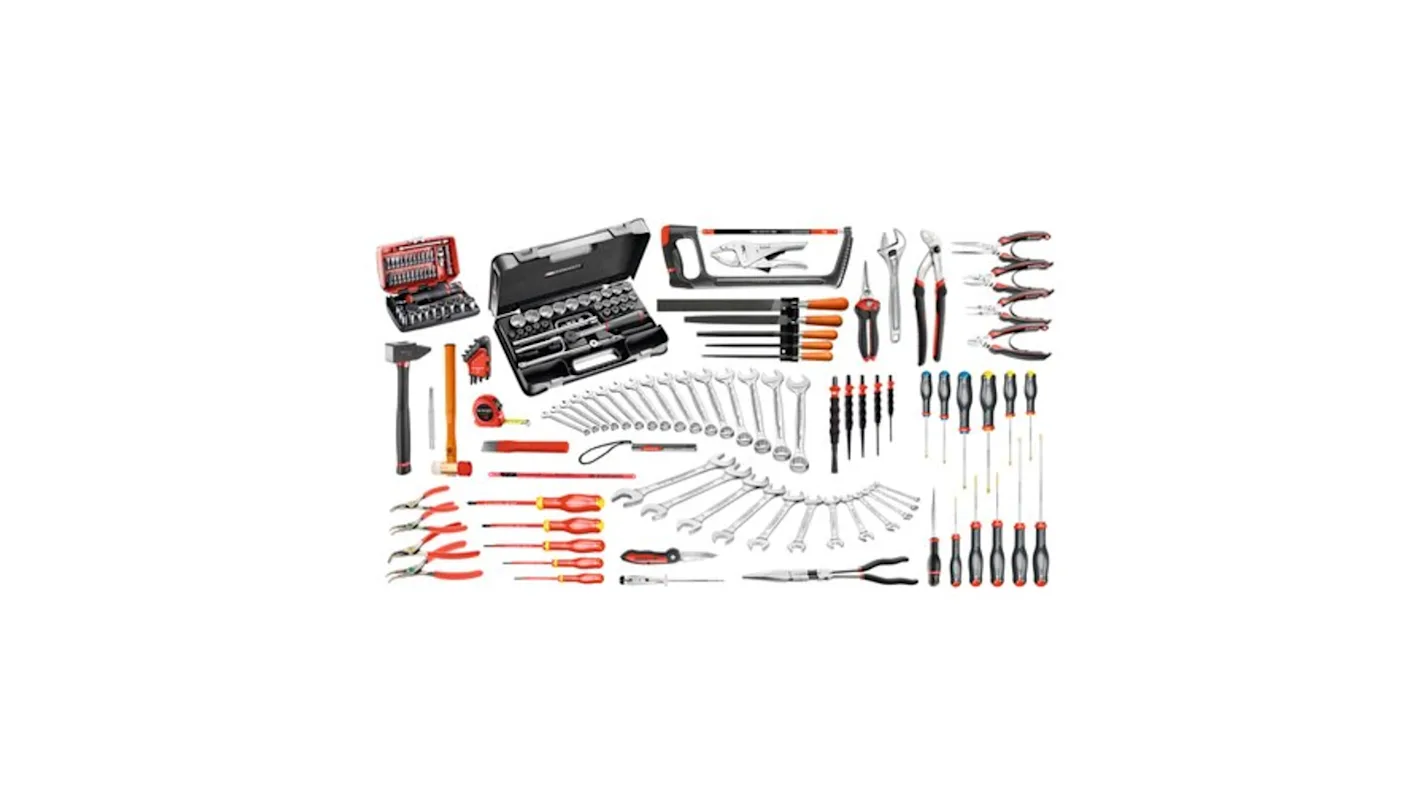 Conjunto de Ferramentas de Manutenção Industrial Facom 165 Peças