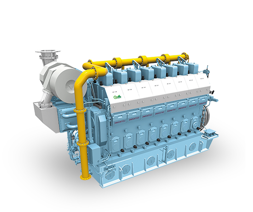 Motores diesel marítimos de velocidade média